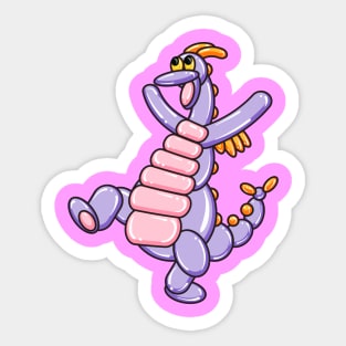 Imagination Figment Balloon Sticker